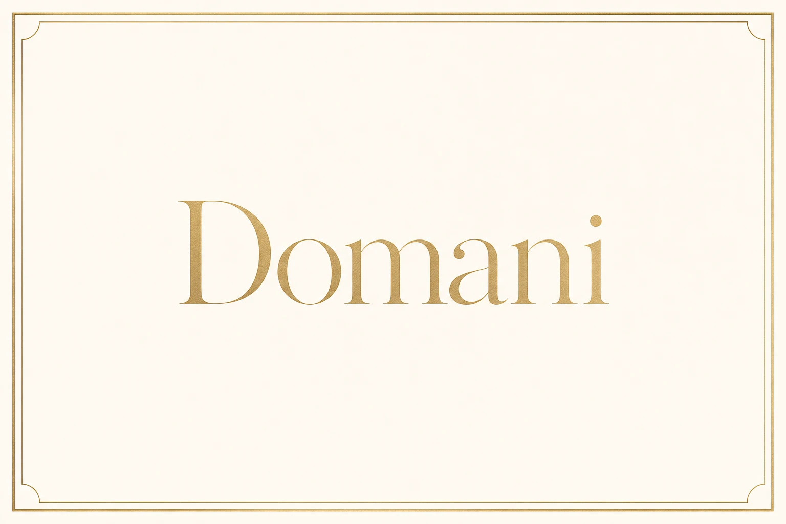 Domani