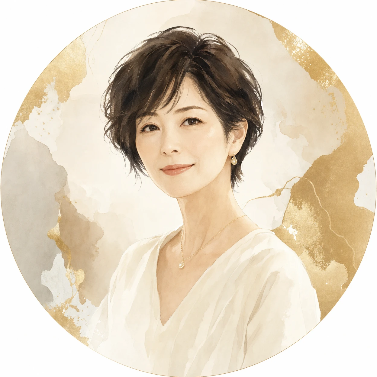成婚者イメージ（45歳・女性／会社員）